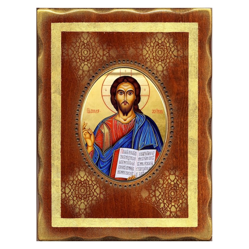 Cristo Pantocrator 18x24 cm.