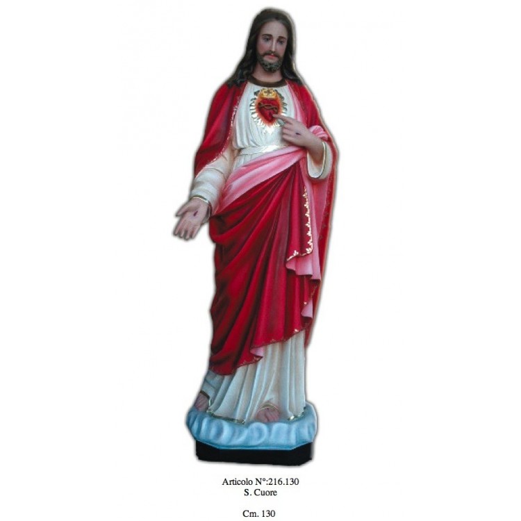 Sacro Cuore di Gesù 130 cm.